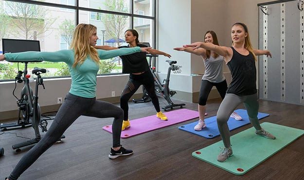 Extensive Fitness Facilities Including Spin/Yoga Room